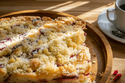 Bolo Cuca Tradição Alemã